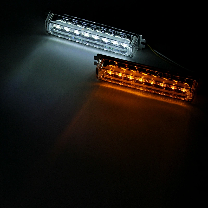 LED- 08L-2 emergency light bars 2 piece grill light