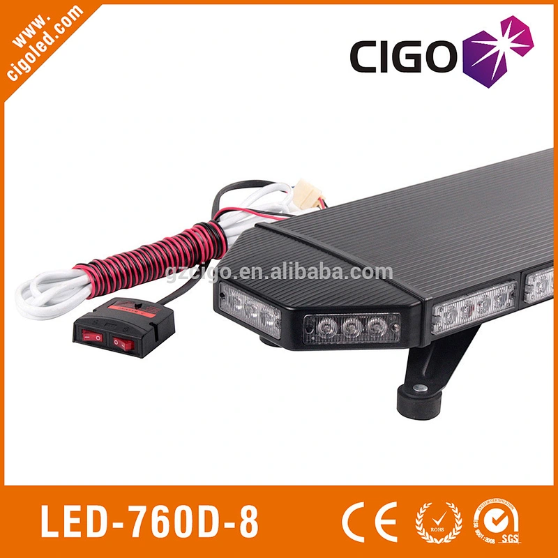 LED-760D-8 emergency vehicle strobe light 12-30V police lights 246 W strobe light police