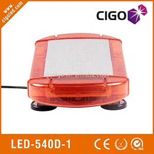 LED-540D-1 auto emergency lights 12-30V mini led strobe light 60W roof mounted amber flashing lights