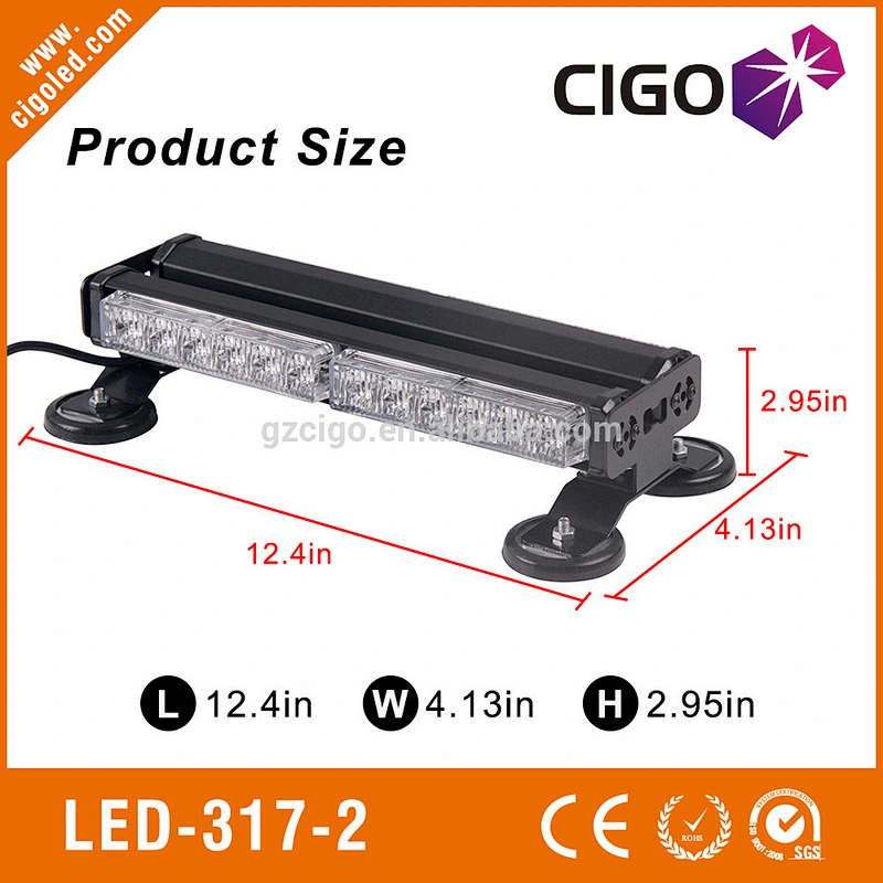 led emergency strobe lights 24W police emergency lights security strobe lights for cars