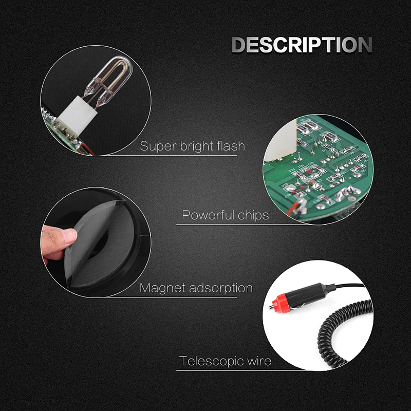 HS-51067M beacon led light police lights emergency vehicle lights
