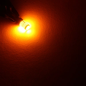 7440-144SMD-3014 12-24V Amber Color 7440 Canbus led No error Turning Light
