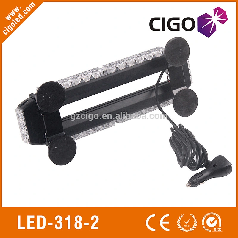 LED-318-2 blue strobe light bar 30W magnetic led light bar mini strobe light