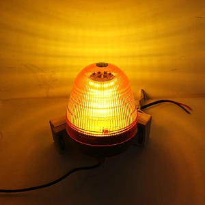 LED-03L-2 Amber LED 60-5730 LEDs strobe beacon light  With Support  For Heavy Machine