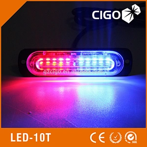 LED-10T Led Warning Light 12-24V Green Led Warning Strobe Light 10 pcs high power led surface mount headlight