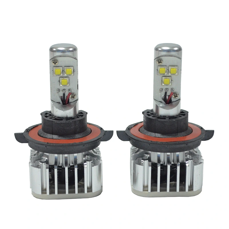 LED-V6-H13 led lights for cars headlights 12-24V auto leveling headlights 30W bright car headlight bulbs