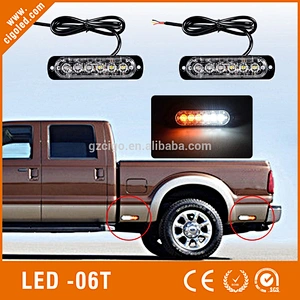 Hot sell 2016 Universal thin strobe led light 12V 18W Car grille light warning strobe grille deck light