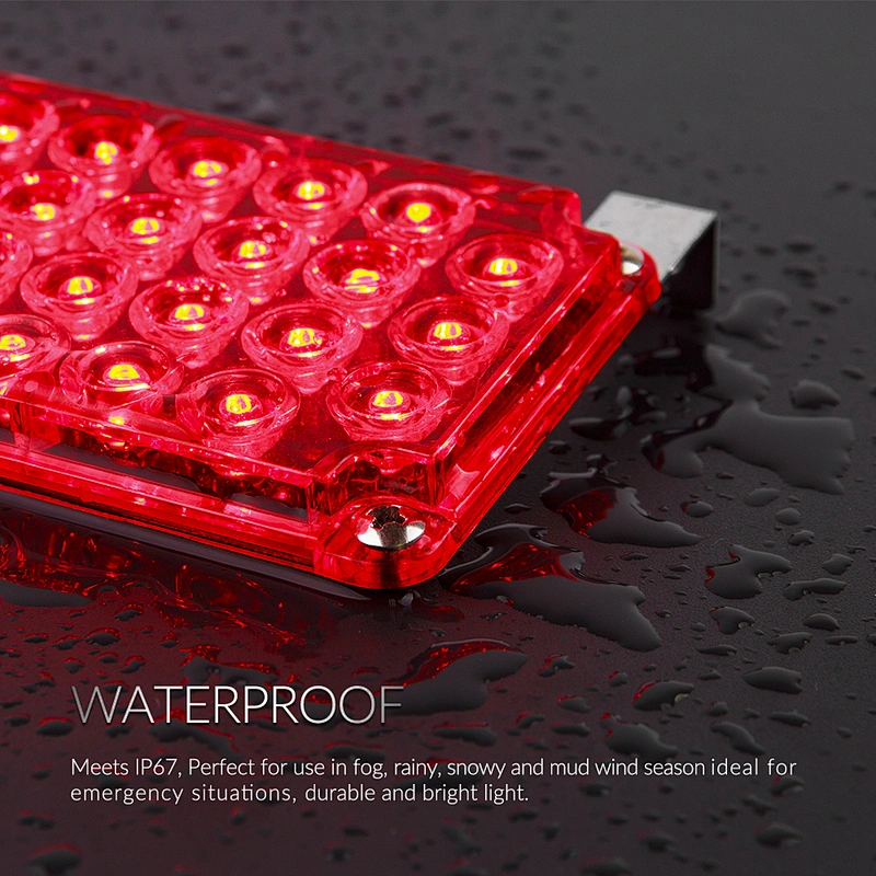 LED-18A 84SMD square LED Front Grille Deck Emergency light