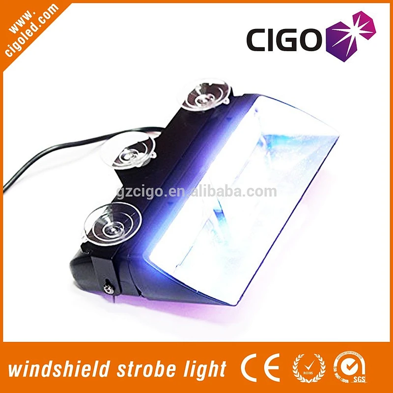 Good Quality S2-1 car warning strobe light emergency RGB strobe windshield light auto Light