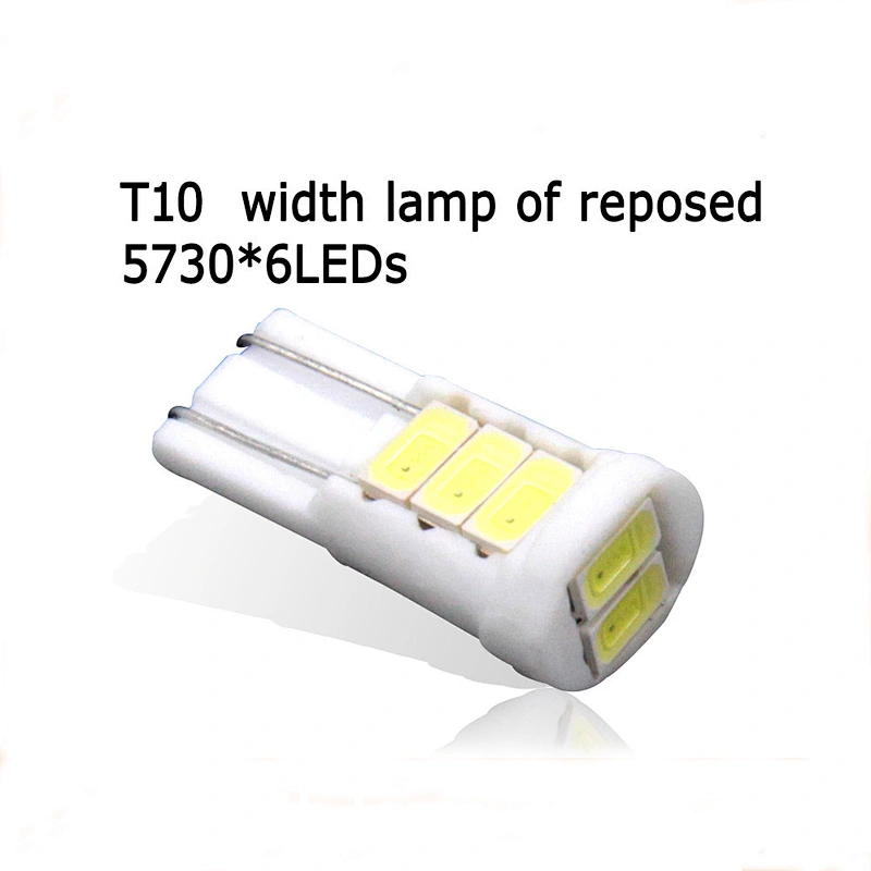 2016 High Power T10 8SMD 5730LED 5w5 canbus auto led bulb for automobile