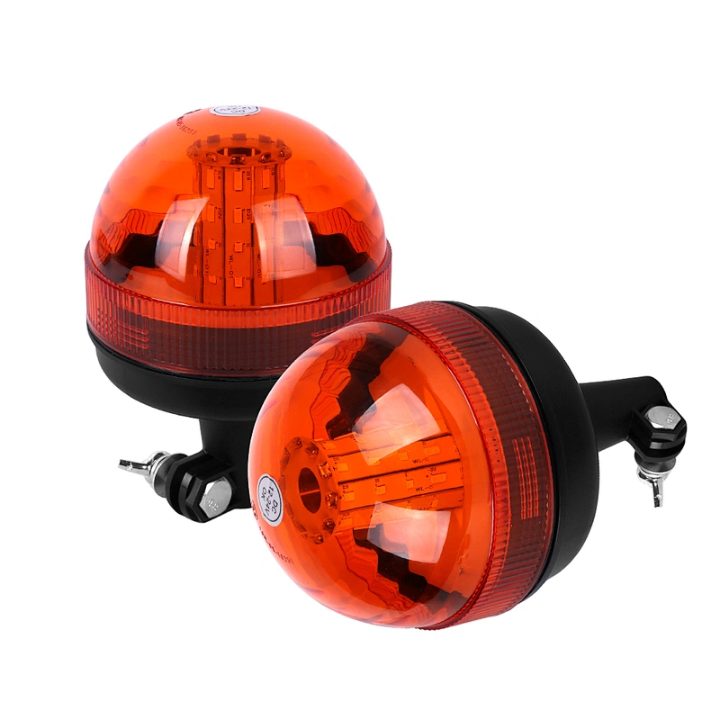 LED-03X-3 Amber LED 40-5730 amber led beacon lights  With Support  For Heavy Machine
