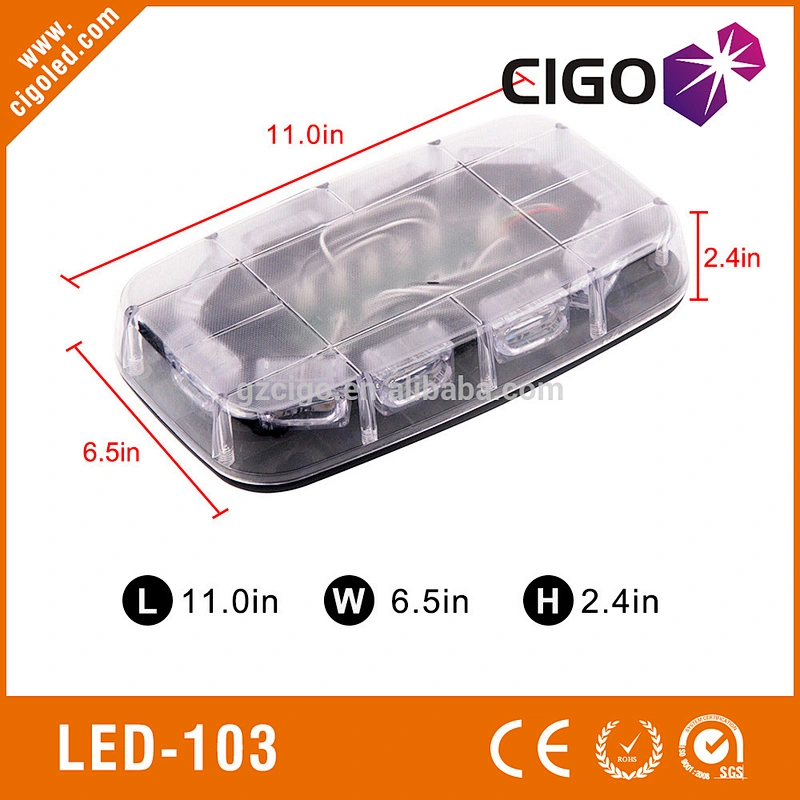 LED-102 emergency light flashlight 20W strobe light for car led hazard lights