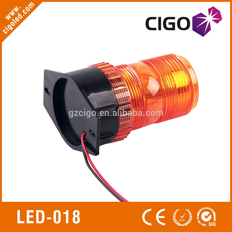 LED-018 yellow Beacon LED 12-30W 6W led strobe light amber 1 strobe pattern led Strobe light for school bus