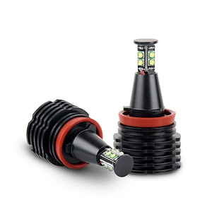 Big size H8 80W factory sale angel eyes headlights