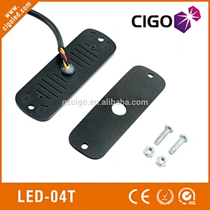 2835LED surface mount led strobe flashing lights for vehicles LED-04T-1 easy installation amber and white emergency lights