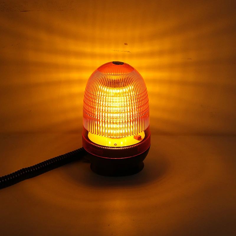LED-03R-5  Amber LED 80-5730 high quality led beacon strobe warning lights  With Support  For agricultural tractor