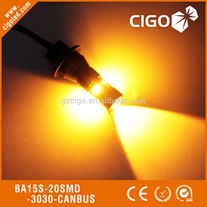 BAI5S-20SMD-3030-CANBUS Ba15s Canbus DC 12V-24V Bau15s Led Auto Car 1157 Led Lamp