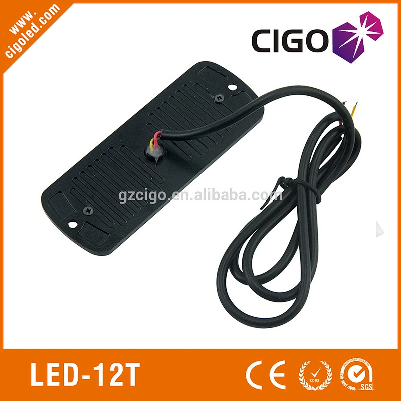 Hot LED-12T-1 emergency strobe lights for trucks 12 pcs 2835LED amber led light bar suppliers led flashing lights for vehicles