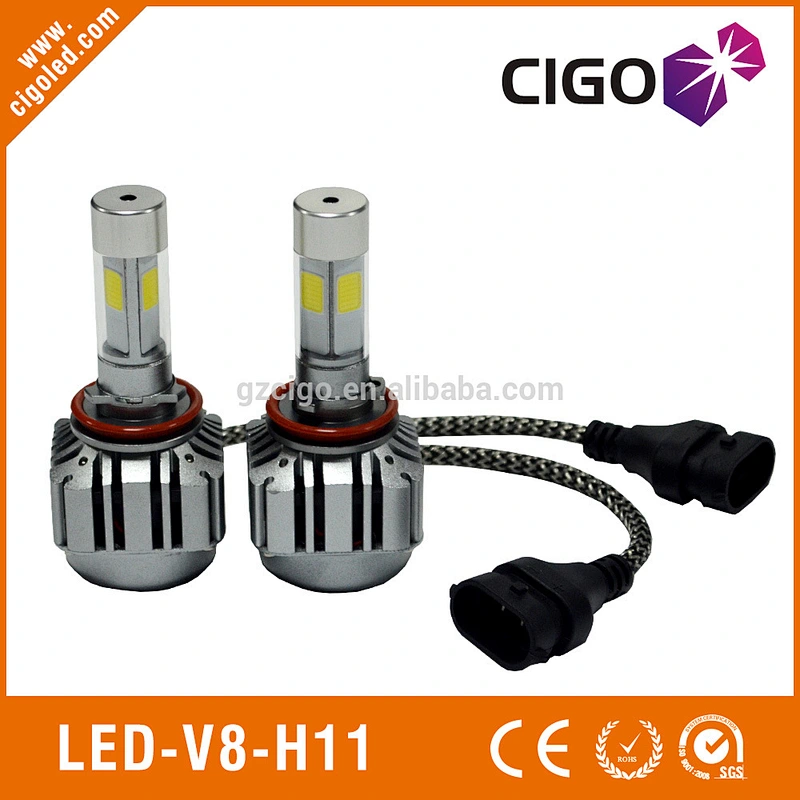 LED-V8-H11 h11 led bulb headlight 12v-24V led headlight 40W led automotive headlight