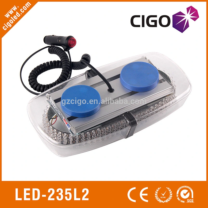 LED-235L2 emergency vehicle lights commission color cover 12V led warning strobe lights 20W police strobe lights for cars