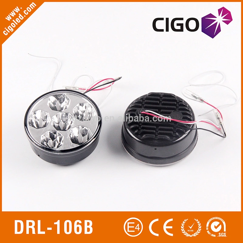 CIGO factory LED-106B high power led daytime running lamp for fitting drl lights 12V auto led daytime running lights