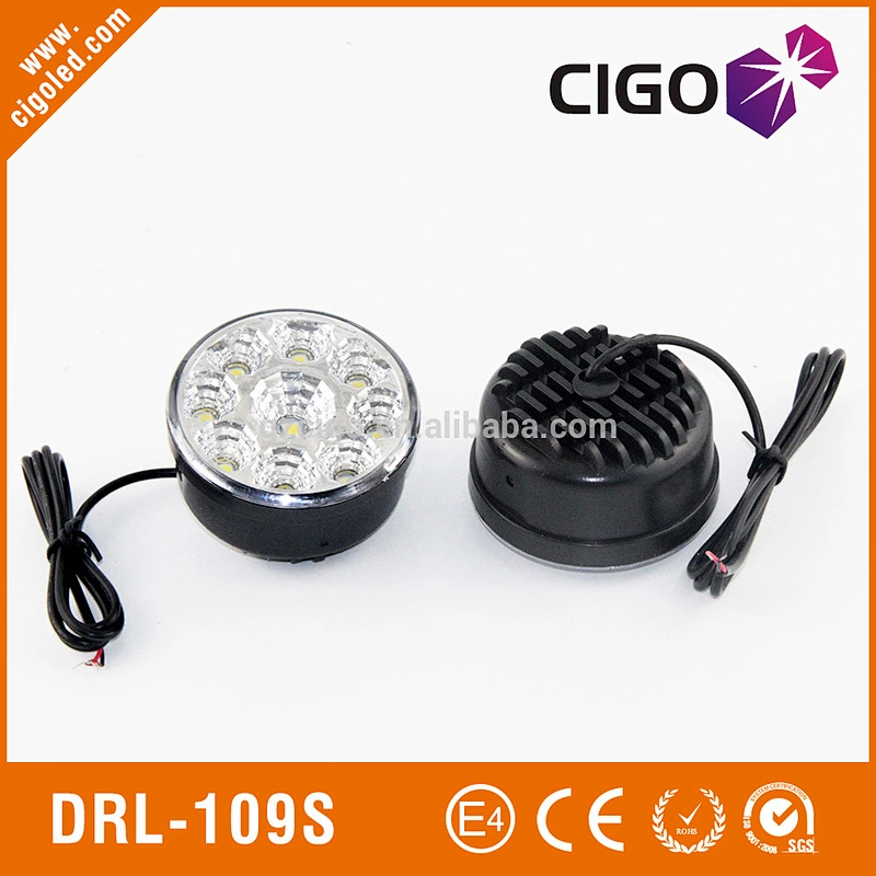 Car daytime led running lights DRL-109S led daytime running lights drl Round custom led drl