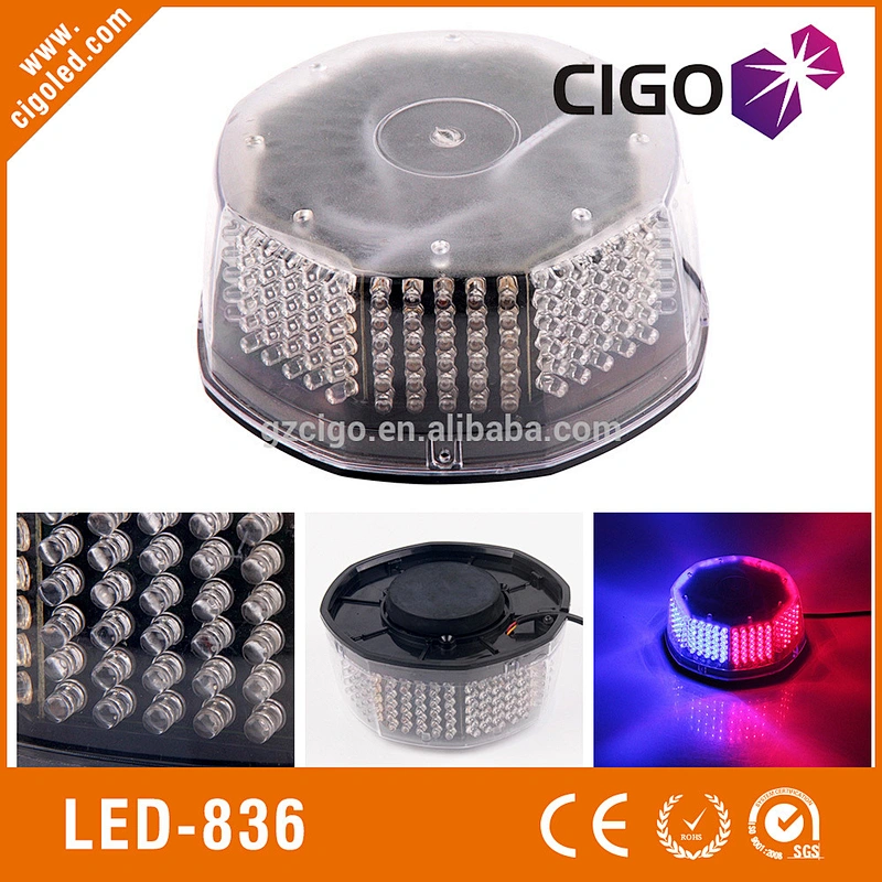 LED-836 Switchable pattern cheap 15W car roof led emergency lights for trucks
