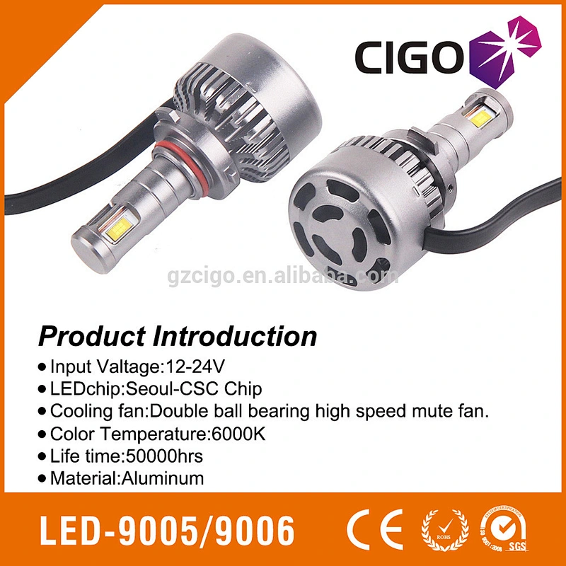 9005 Hotsale Led Car Headlight 6000K Led Hi Lo Headlight DC 12-24V High Quality Led Headlight