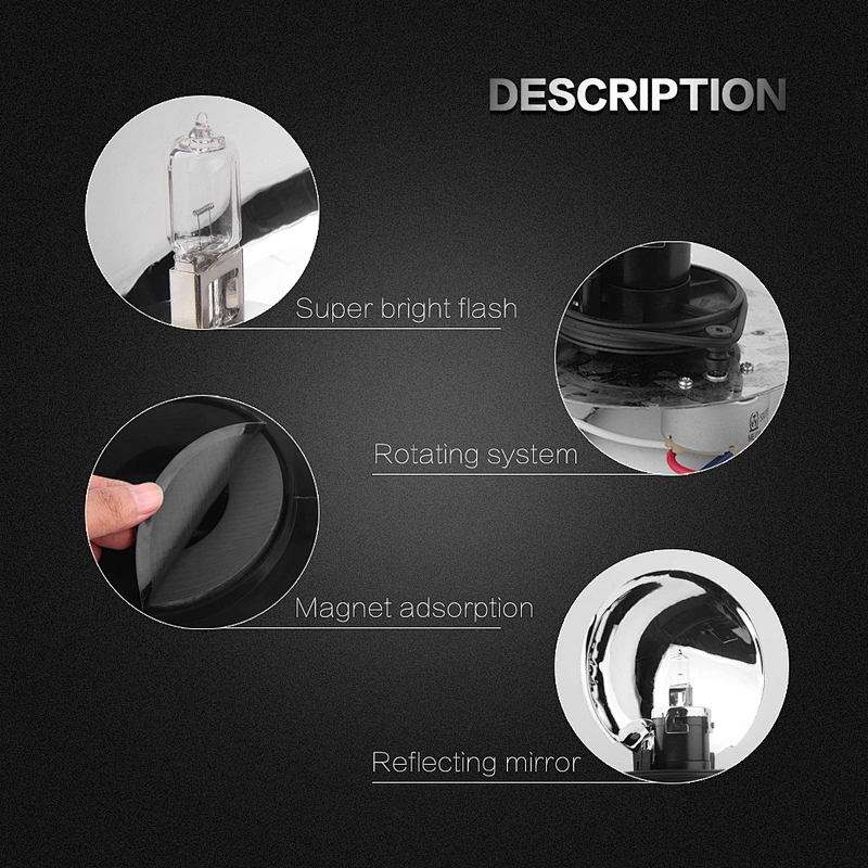 HS-51068 strobe warning light led beacon light