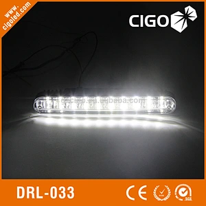 12V DRL-033 daytime led driving lights led day running lights 3 wires led daytime running lights for automobile