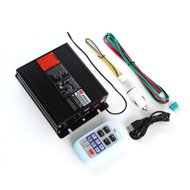 AS630 200W Wireless Emergency Ambulance  Wireless Remote Control Siren