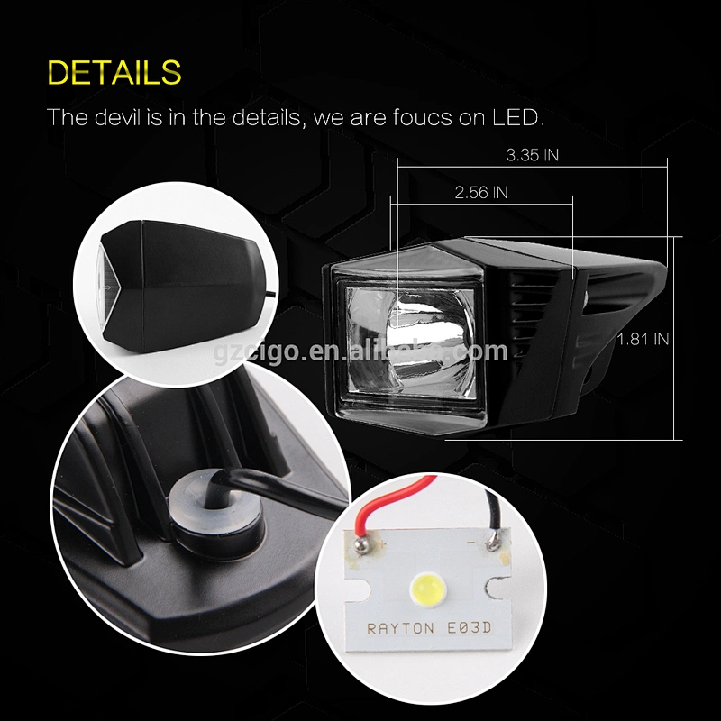 RTD-E03D led headlights for motorcycles sportbike led lights vision motors