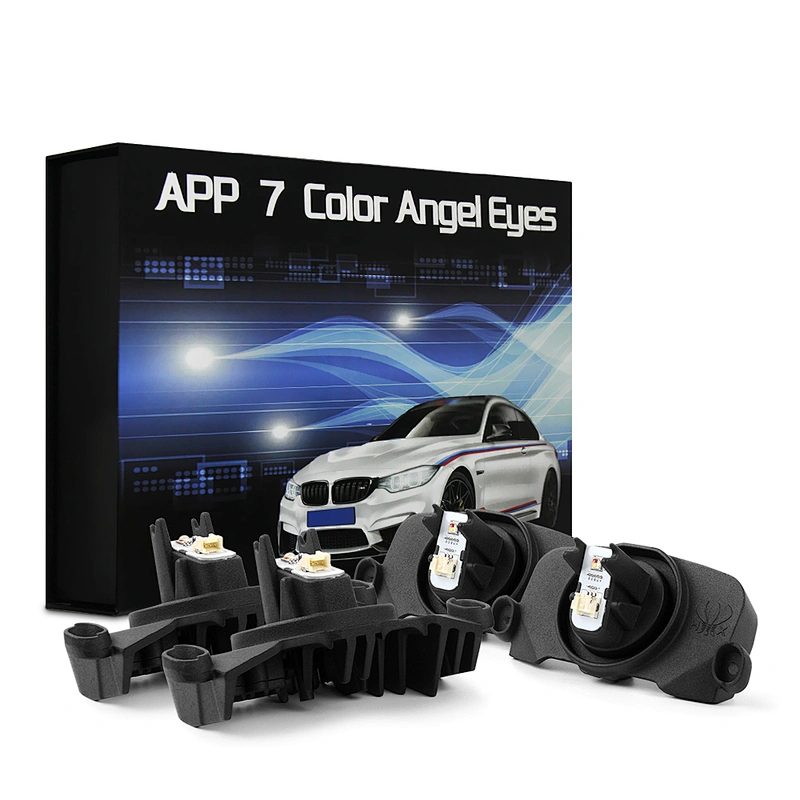 NEW type APP and music 7 car styling multifunction angle eyes led