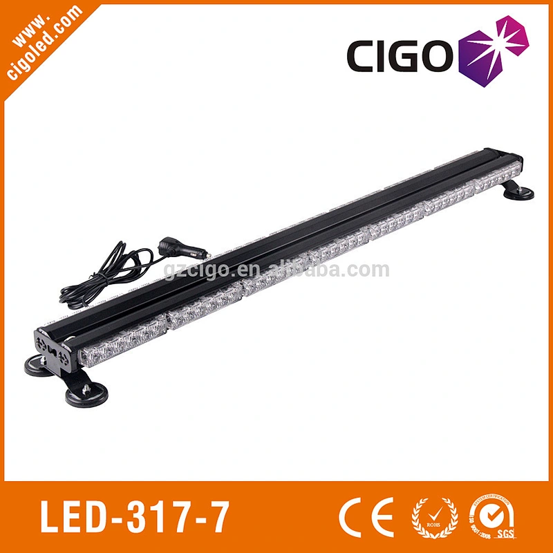 84 LEDs vehicle led lightbar 12V or 24V warning flash lights for vehicles