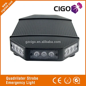 2016 New design led emergency lighting 12 - 24V 3W/LED fire alarm fishing strobe led emergency lighting bar for vehicles