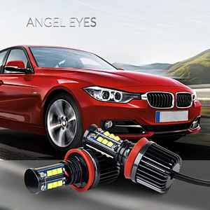 Two-side H8120W led angel eyes angel eye fog lights