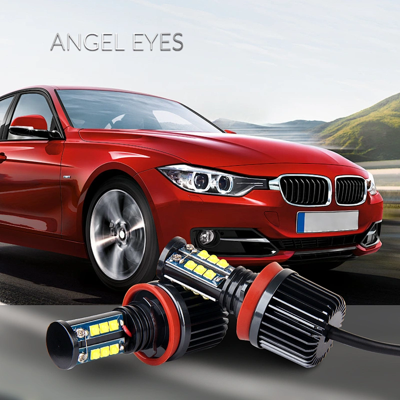 Two-side H8120W led angel eyes angel eye fog lights