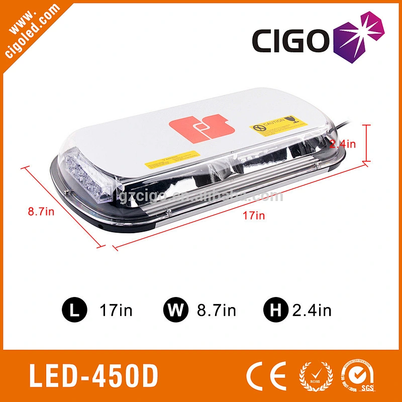 LED-450D Quadrilateral strobe light 1W high power LED strobe light 12volt 44W total strobe led light