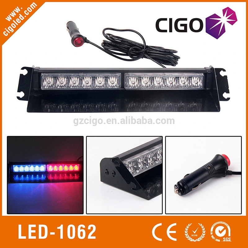 LED-1062 visor lights emergency 12V amber lights for trucks 12V led hazard lights
