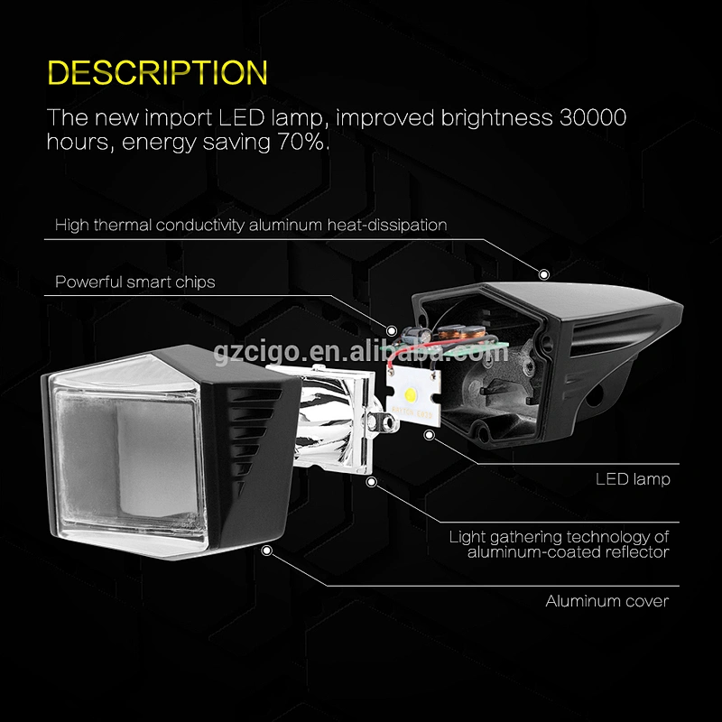 RTD-E03D led headlights for motorcycles sportbike led lights vision motors