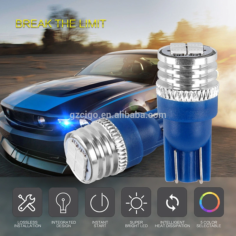 T10-4SMD-3030 bulb t10 12V automotive led lights t10 led white
