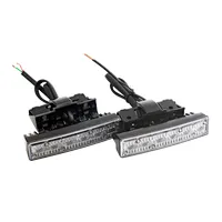 Super bright 6 LED 12V Grill Lights auto led strobe warning lightbar car front led emergency lighting for car