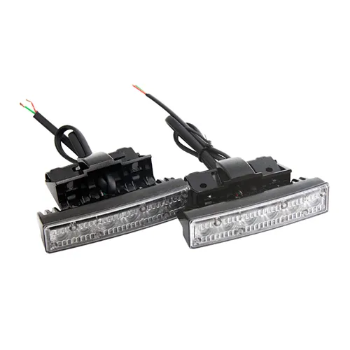 Super bright 6 LED 12V Grill Lights auto led strobe warning lightbar car front led emergency lighting for car