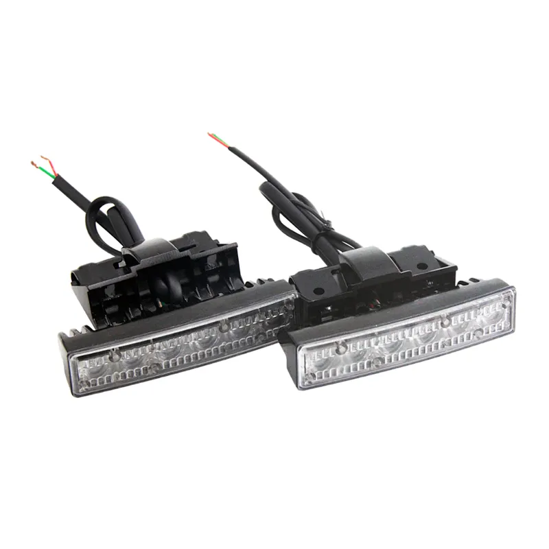 Super bright 6 LED 12V Grill Lights auto led strobe warning lightbar car front led emergency lighting for car