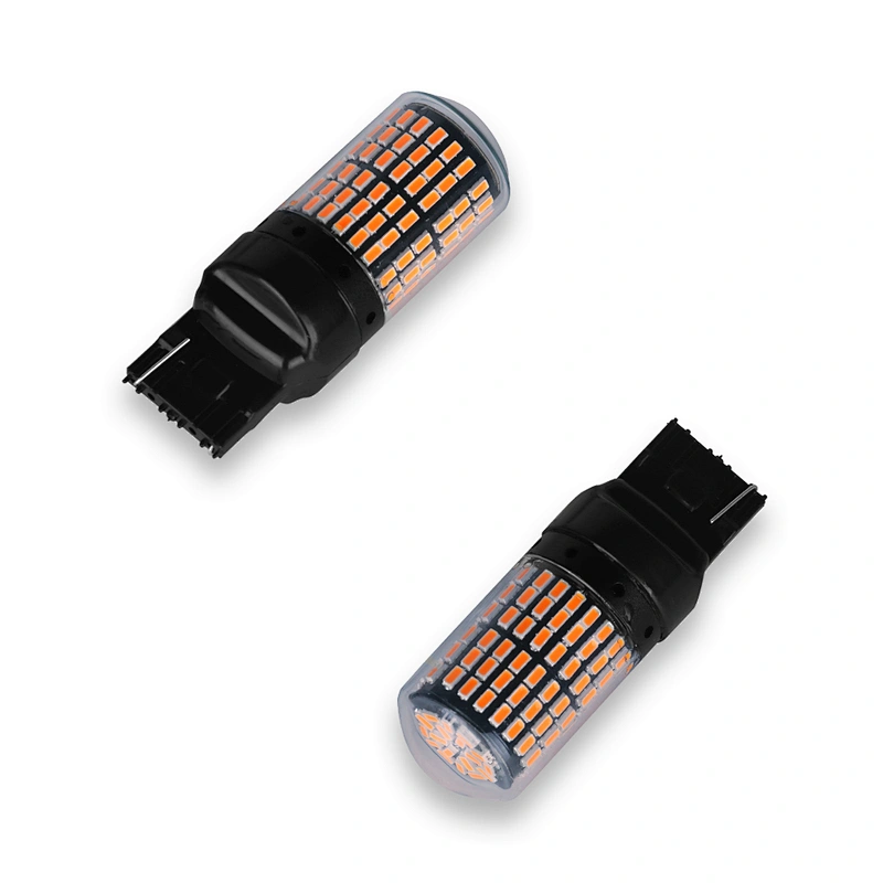 7440-144SMD-3014 12-24V Amber Color 7440 Canbus led No error Turning Light