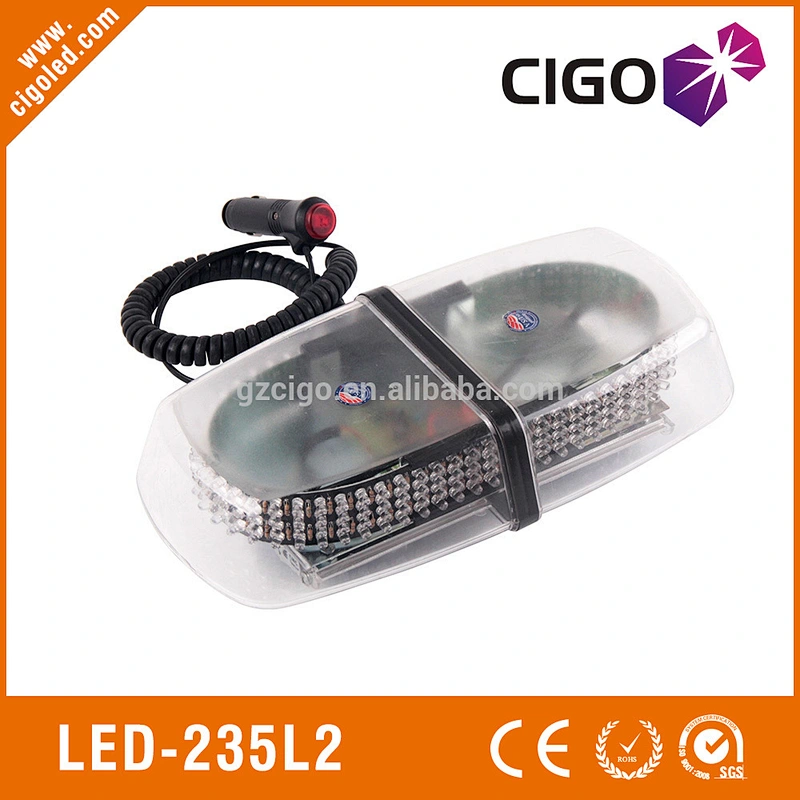 LED-235L2 emergency vehicle lights commission color cover 12V led warning strobe lights 20W police strobe lights for cars