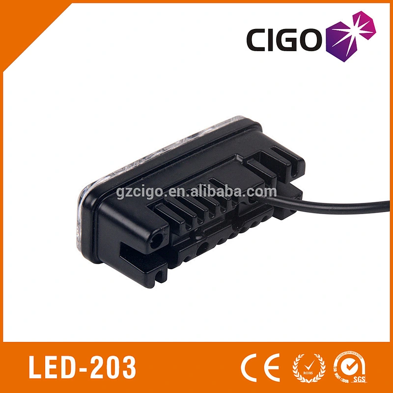 LED-203 Grille Deck Lights 12V emergency hazard lights 16 type strobes signal vehicle products