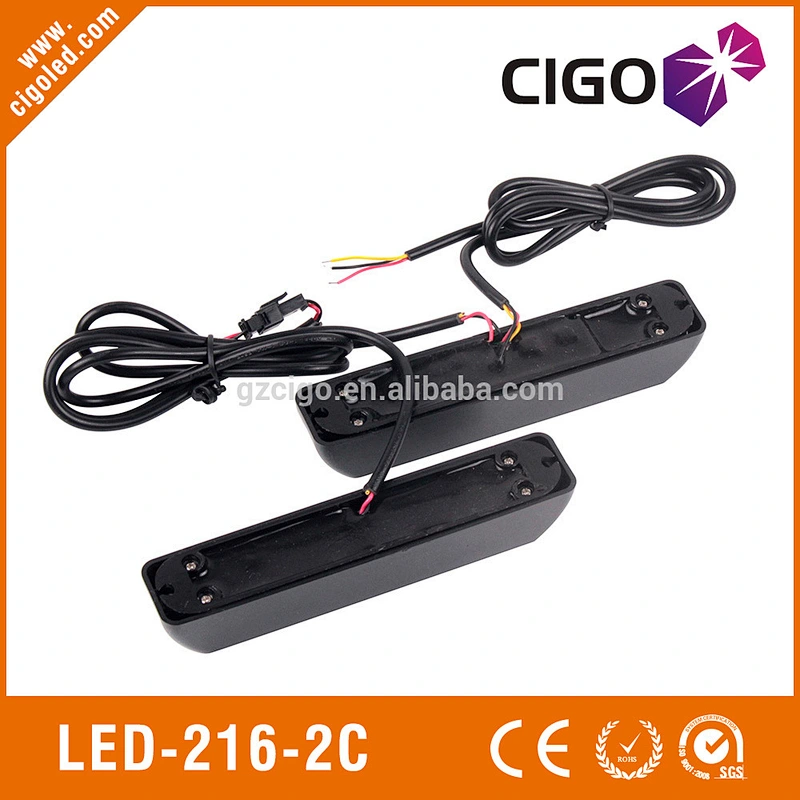 LED-216-2C mini strobe light colorful warning strobe light 12V 12W led grill light