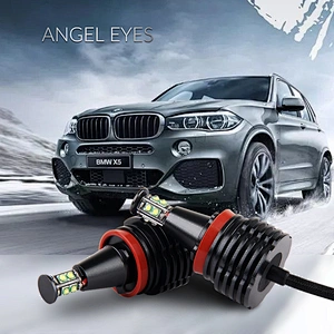 angel eye led headlight H8 80W ring angel eyes