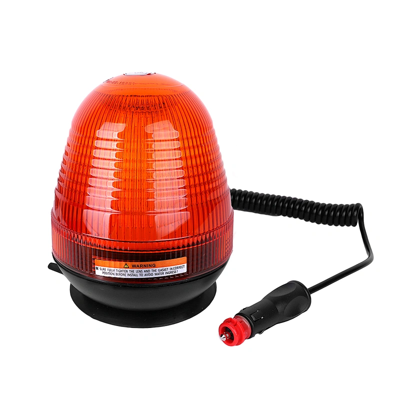 LED-03W-2 Amber  LED 60-5730 led rotating beacon light With magnet For Engineering vehicle
